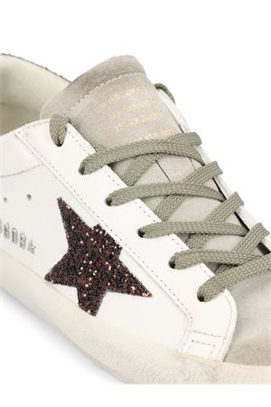 Sneakers Super-Star in pelle bianca GOLDEN GOOSE | GWF00101F00812212386
